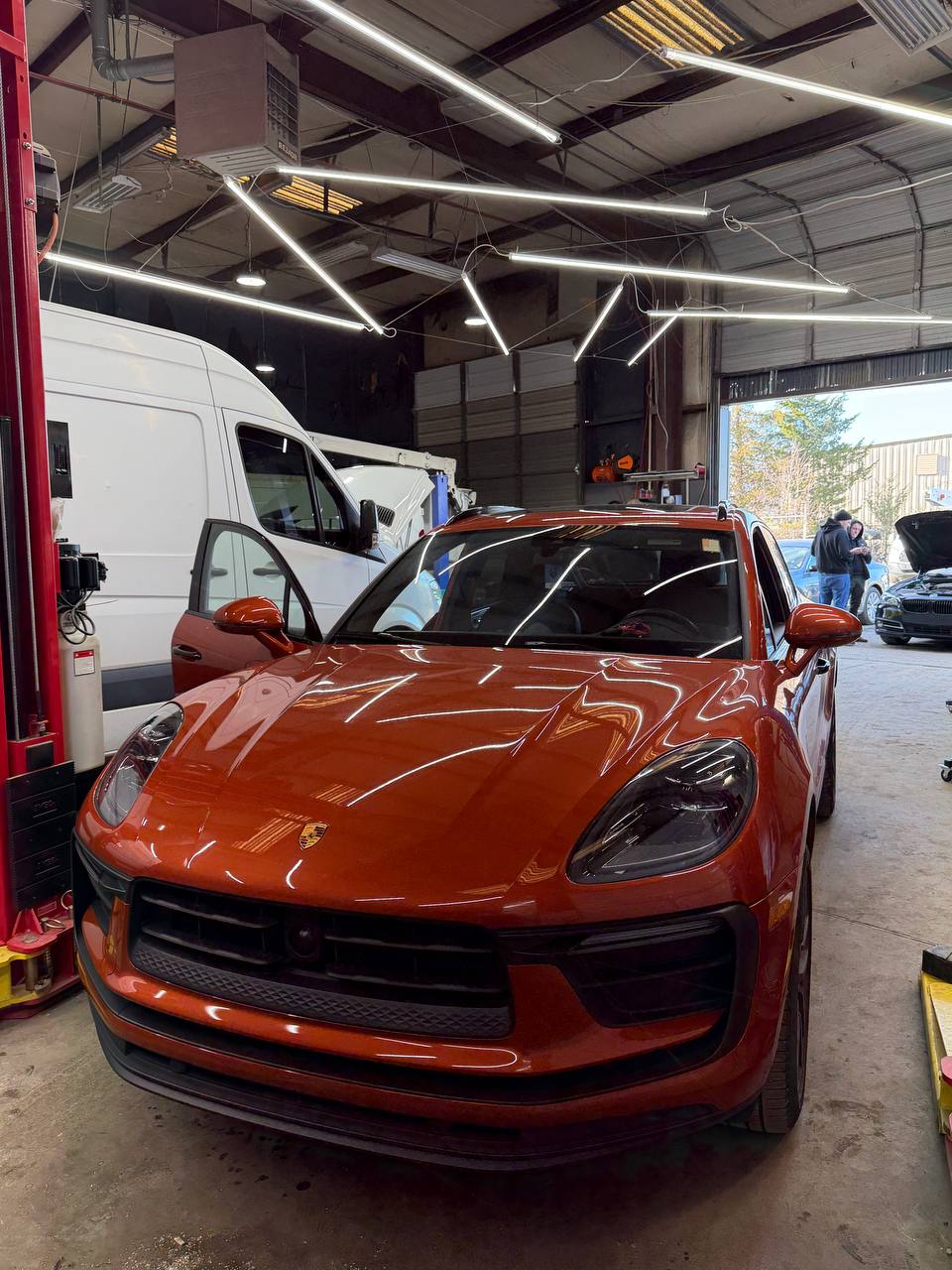 Finished Hyundai Tucson ready for pickup